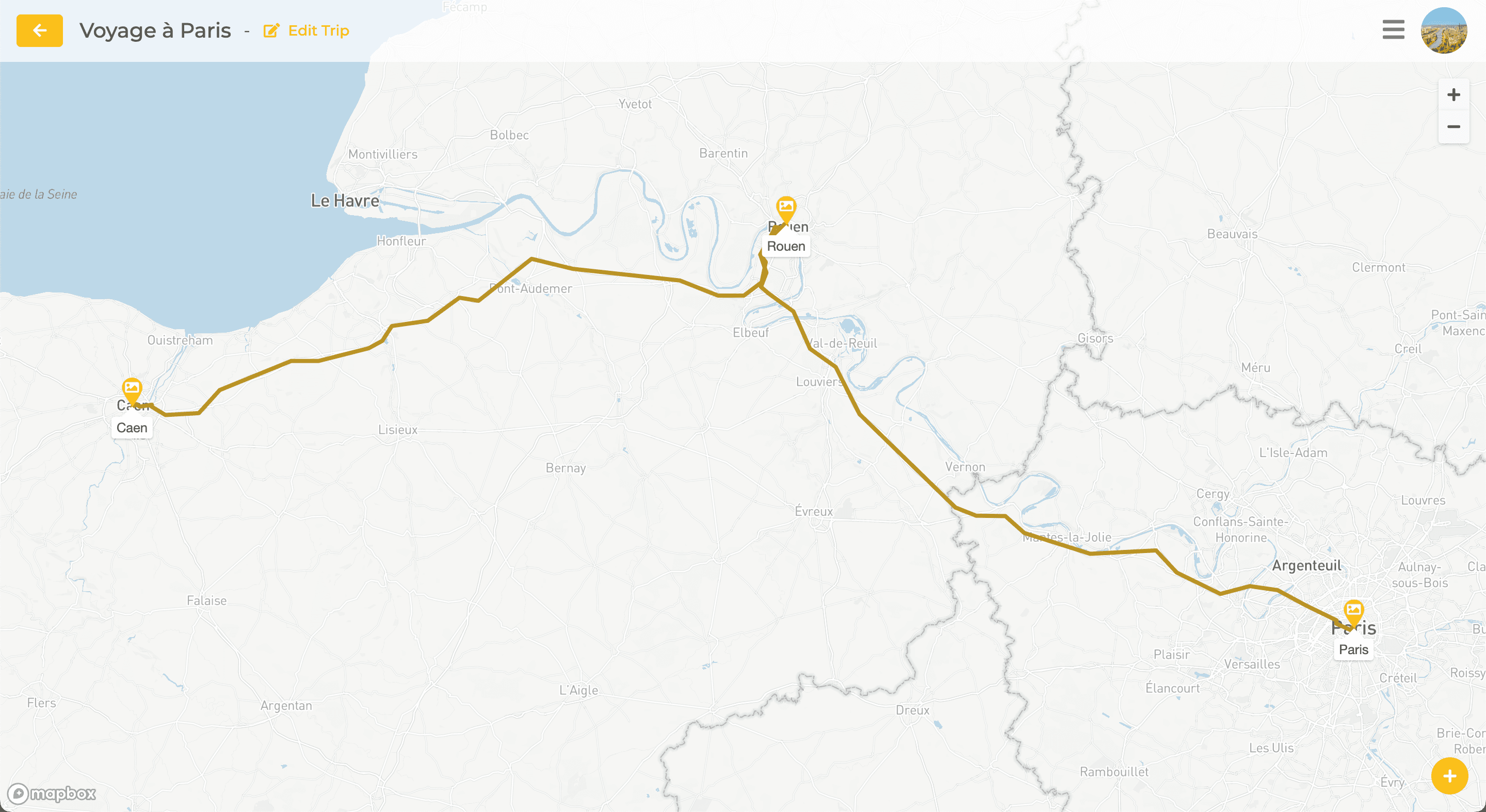 Update trip