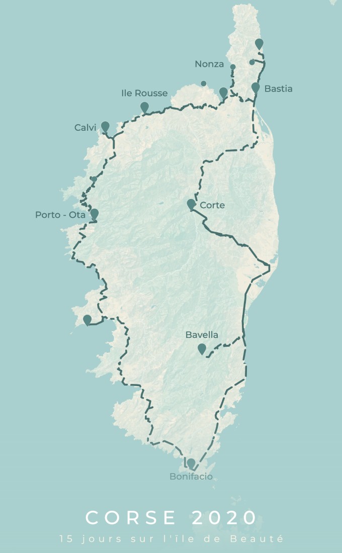 Road Trip in Corsica